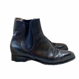 Vintage Sir Imperial Black Leather Chelsea Boots